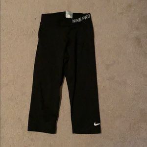 Black nike pro leggings